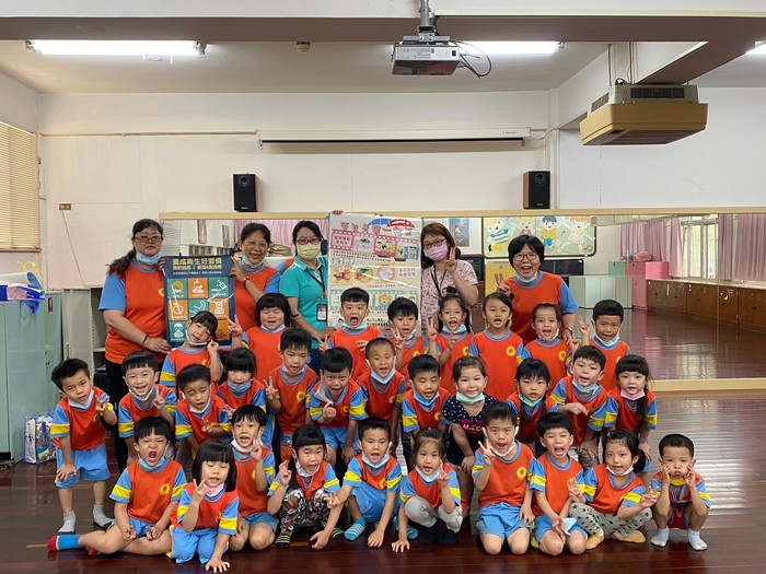 幼兒園腸病毒衛教宣導，衛生所護士阿姨來園說故事圖片